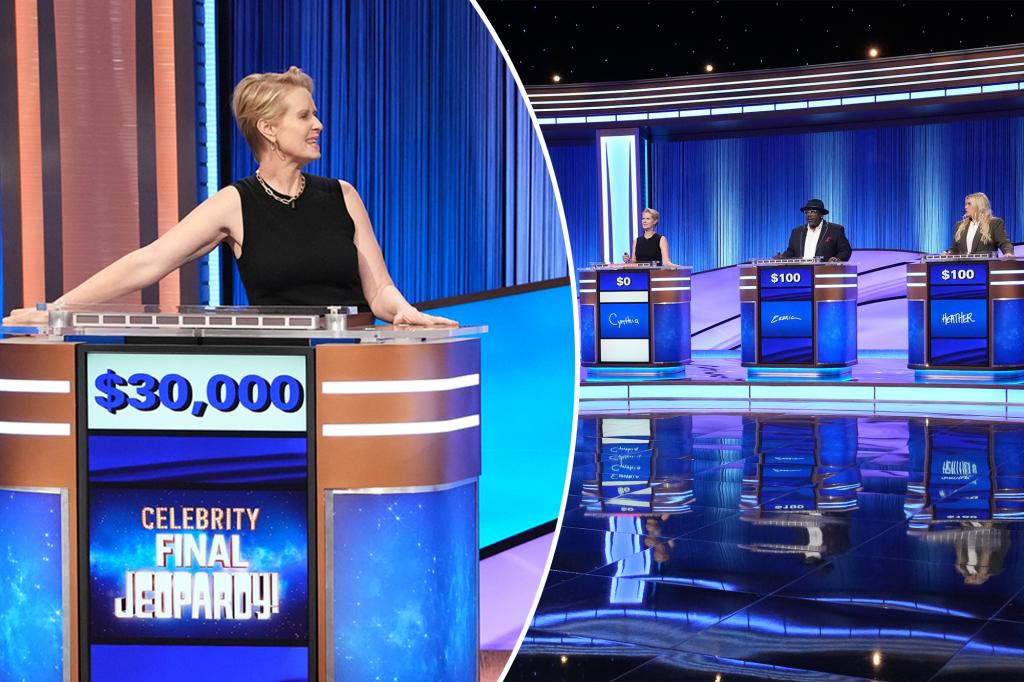 Featured image for Cynthia Nixon's Embarrassing Flub Costs Her 'Celebrity Jeopardy!' Victory