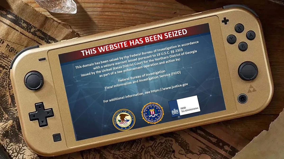 FBI Cracks Down on Major Nintendo Switch Piracy Sites