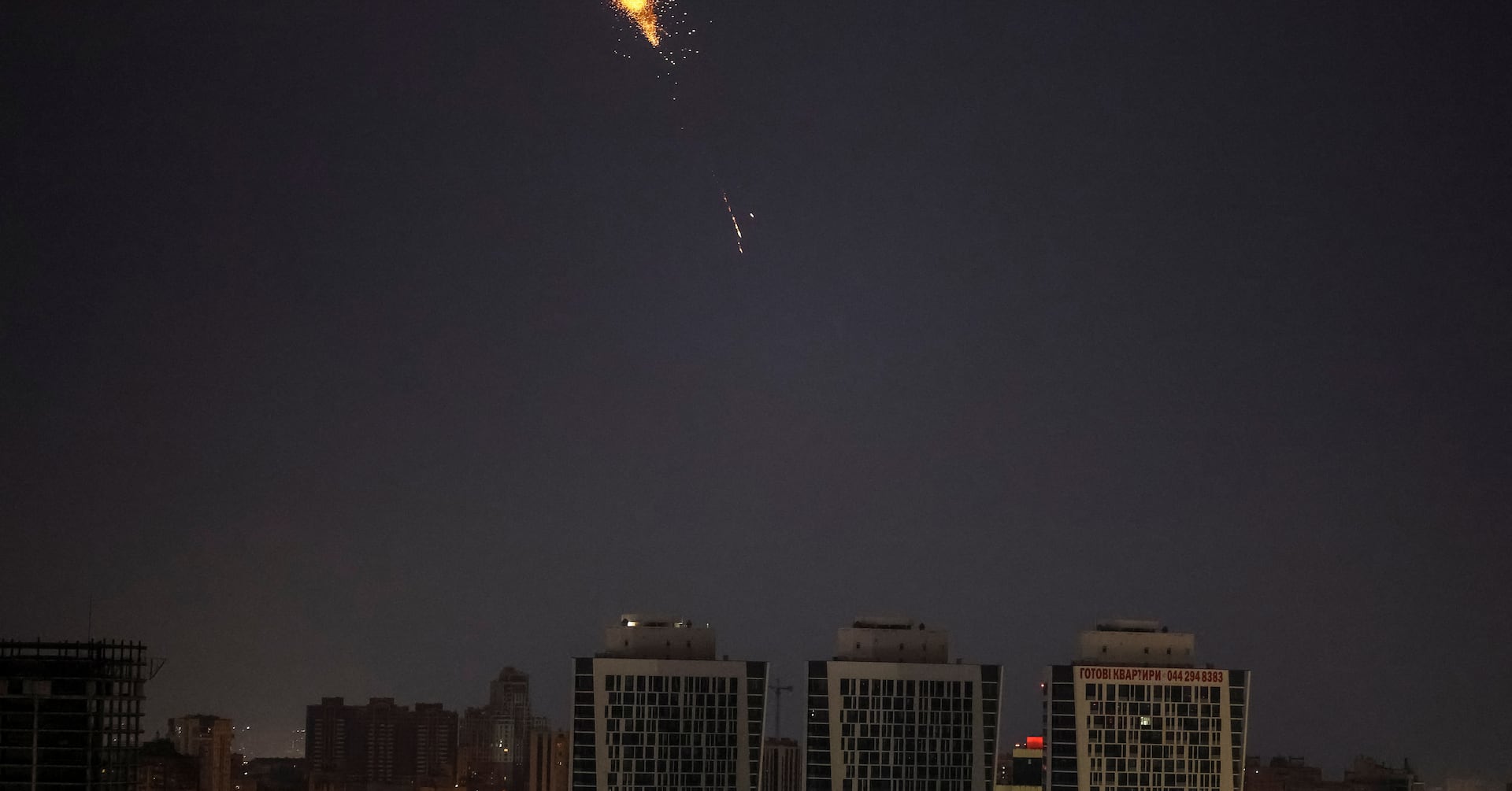 Russian Air Attack Strikes Kyiv and Lviv, Violates Polish Airspace