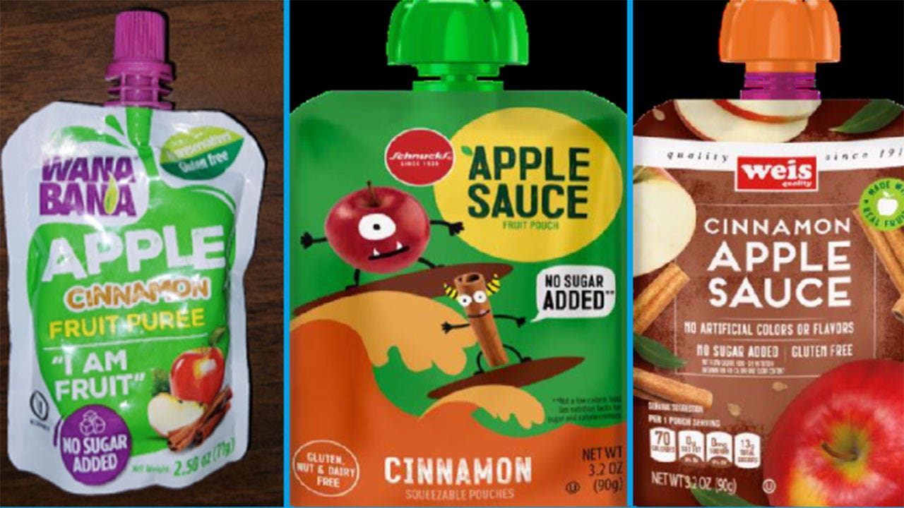 Featured image for Recalled Applesauce Pouches Exposed to Chromium, FDA Reports