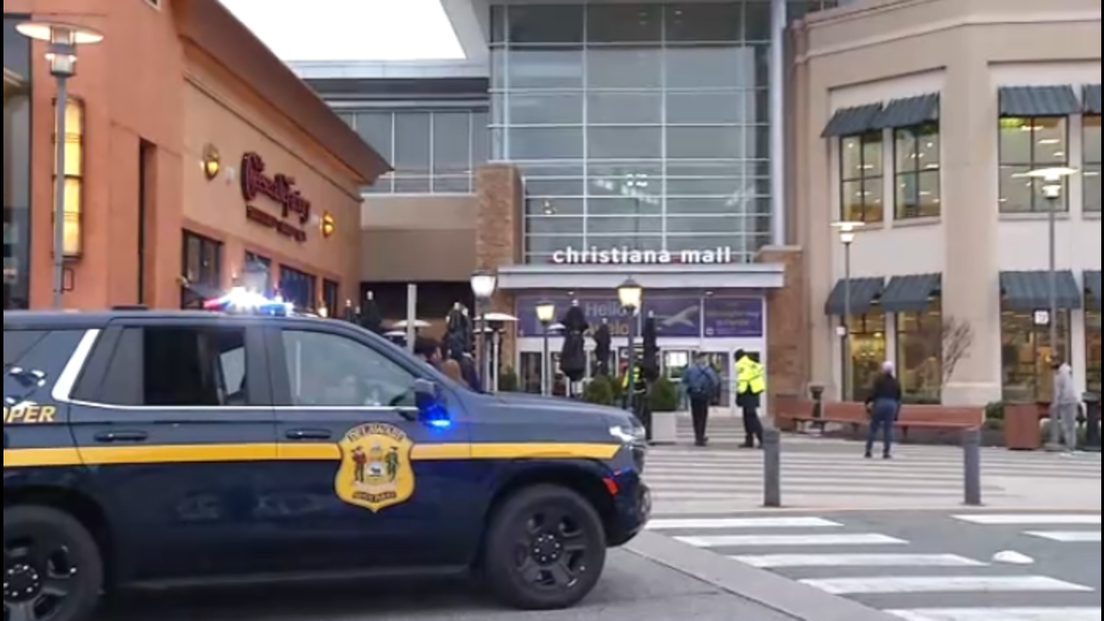 Gunman opens fire at Christiana Mall in Delaware, causing evacuation