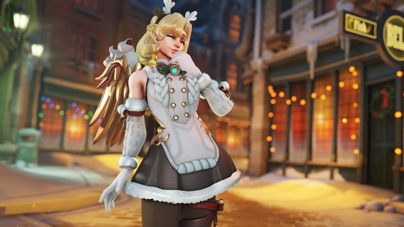 Overwatch 2 Winter Wonderland brings confusion with delayed Christmas Mercy skin