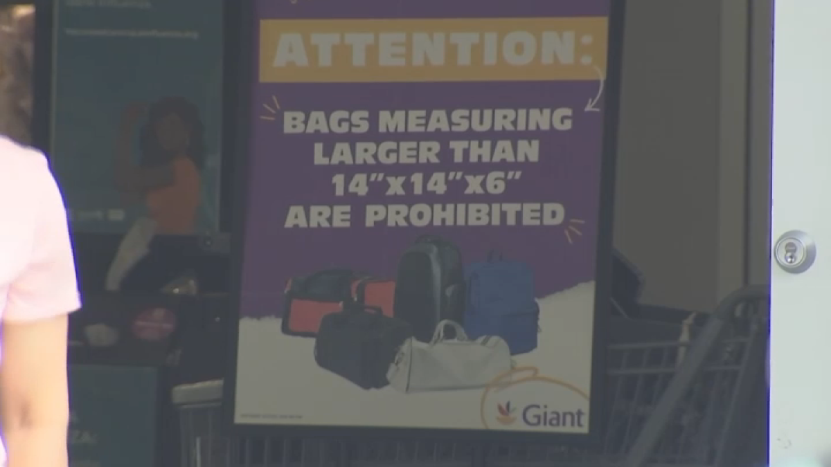 Featured image for Giant Bans Large Bags in DC Stores to Curb Theft