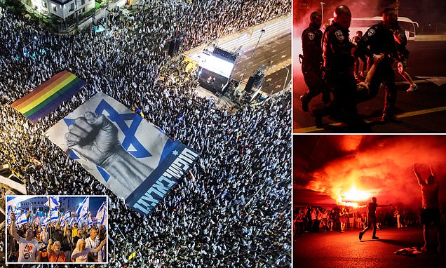 Massive Protests in Israel Against Netanyahu's Judicial Reforms