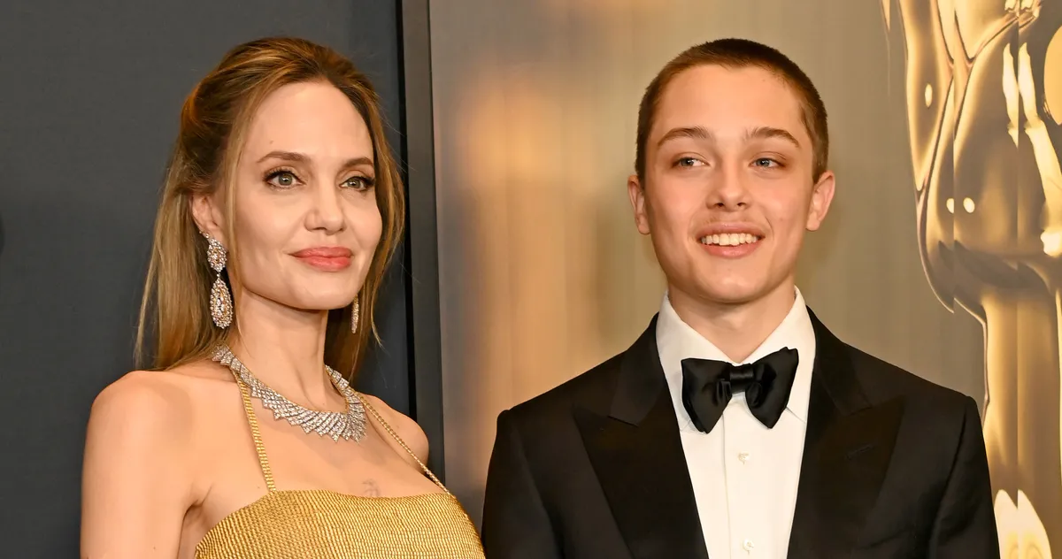Featured image for Angelina Jolie and Son Knox Shine at Governors Awards Red Carpet
