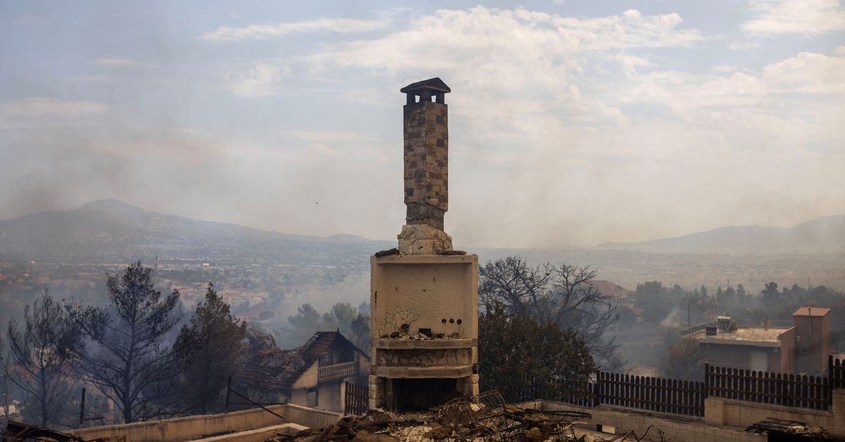 "Raging Wildfire near Athens Sparks Concern for More Blazes in Greece"
