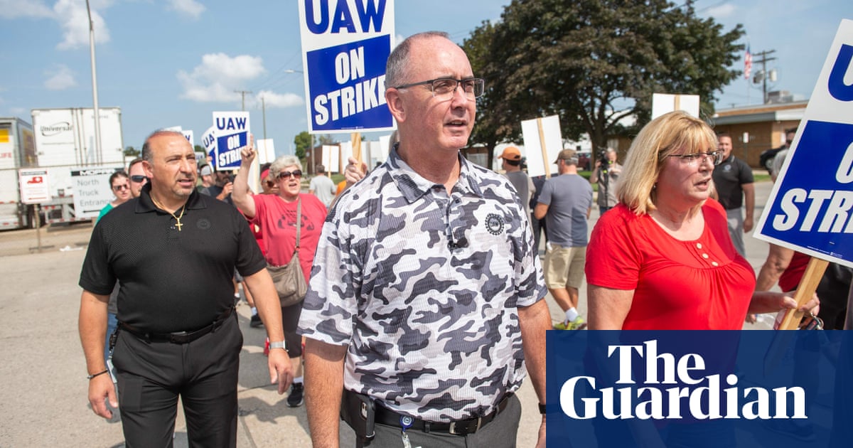 Featured image for "UAW Chief Plans Mass Strike for May 2028, Calls for Taxpayer Support on Pensions and Endorsement Stance on Political Candidates"