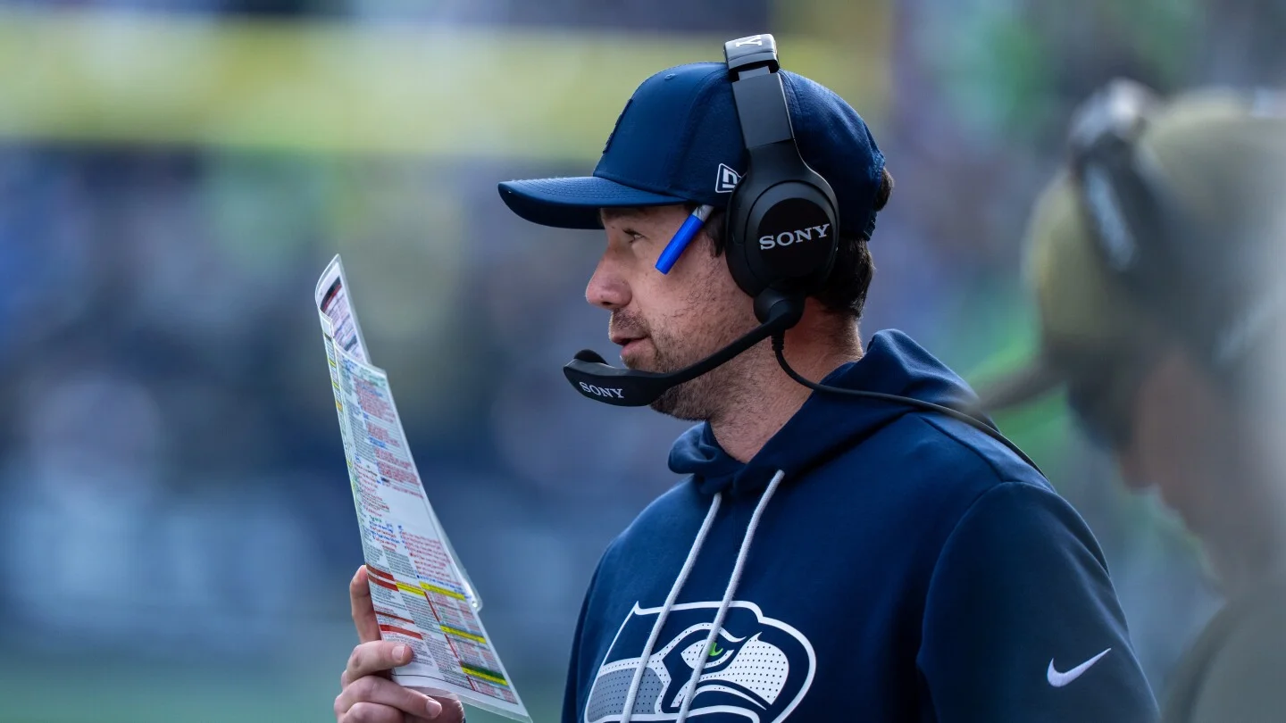 Klint Kubiak stays focused on Seahawks, dodges Raiders coaching chatter