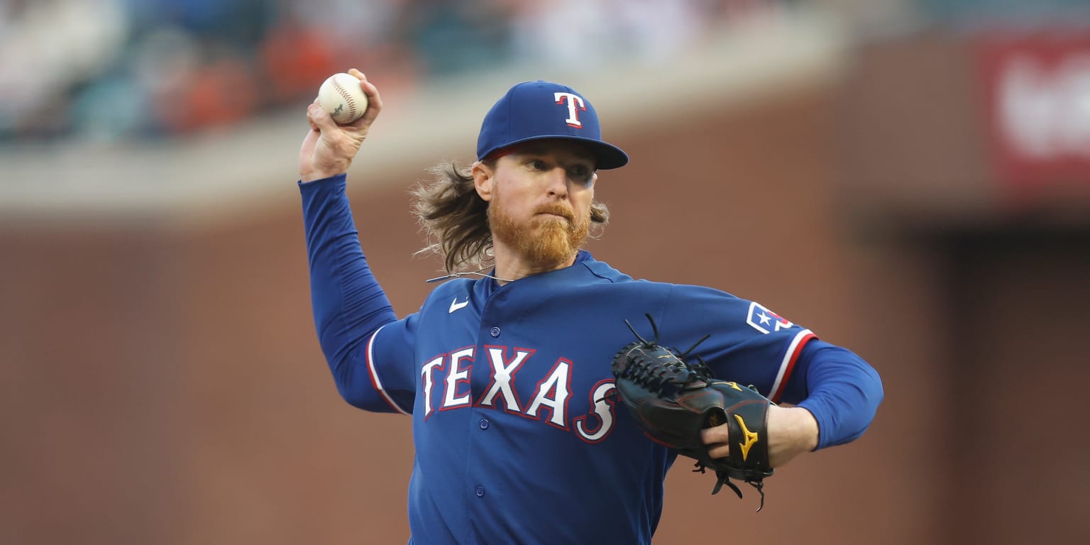 Featured image for "Jon Gray dominates as Rangers defeat Giants in Bruce Bochy's return"