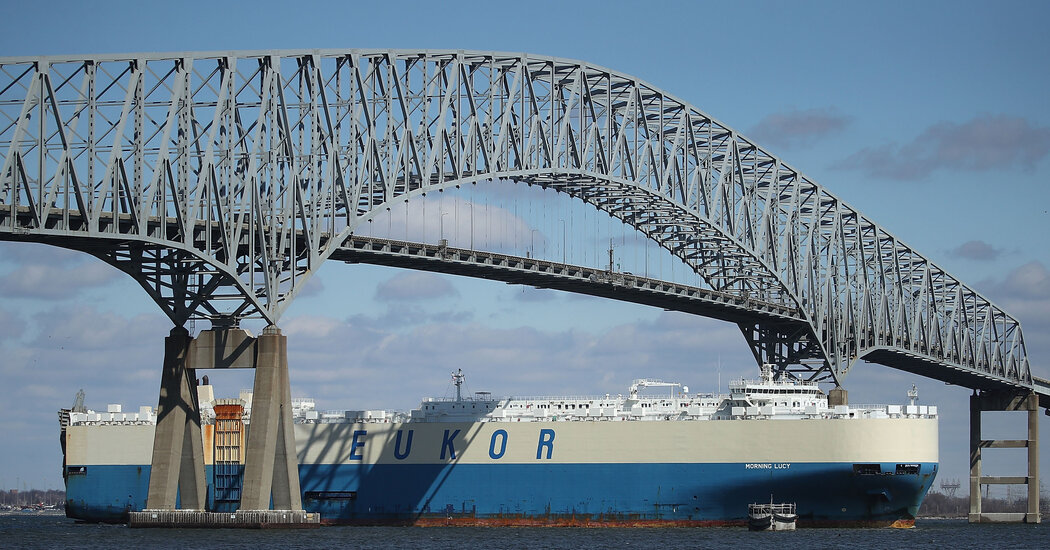 "Francis Scott Key Bridge in Baltimore Collapses After Ship Collision"