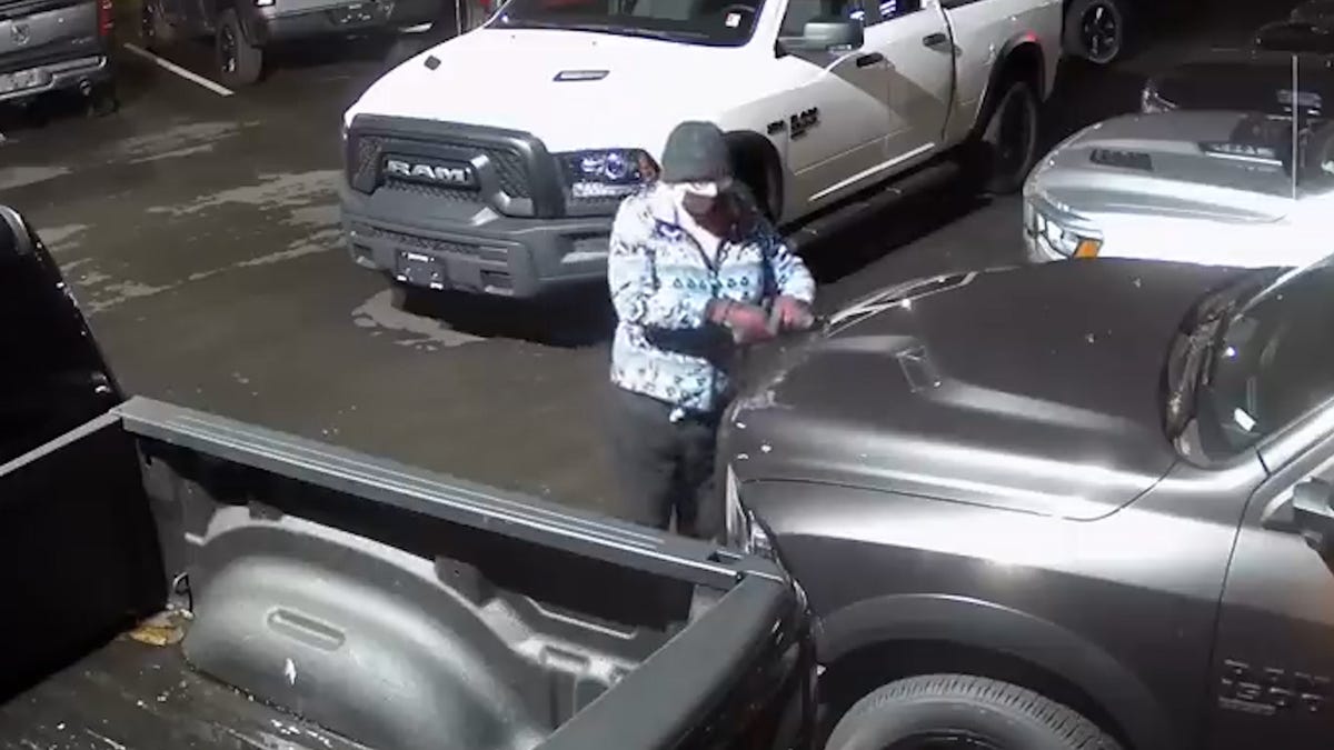 Featured image for Caught on Camera: Woman Keys Over 400 Cars at Canadian Dealerships