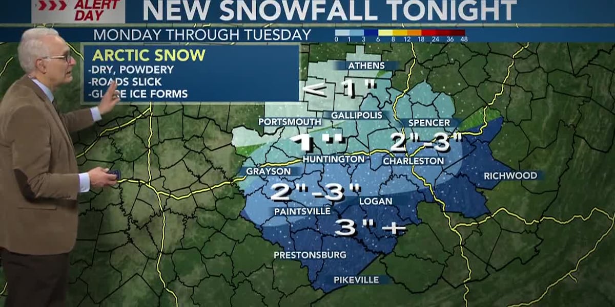 "Anticipating Snow: Charleston Prepares for Winter Storm Warning"