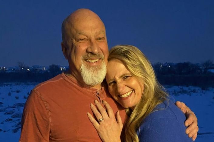 Featured image for "Sister Wives' Christine Brown Ties the Knot with David Woolley in Utah Wedding"