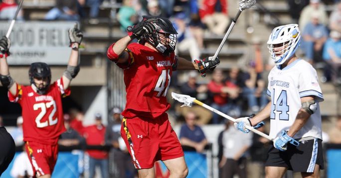 Featured image for Maryland Men's Lacrosse Advances to Big Ten Title Game with Win Over Johns Hopkins.