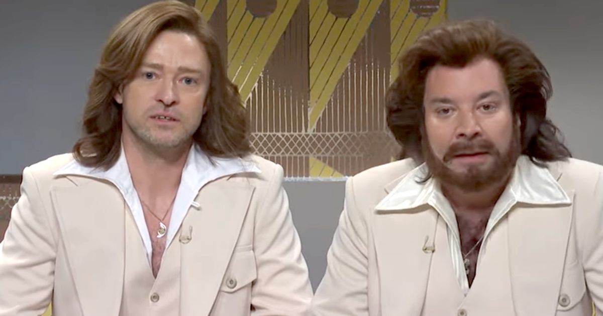 "Justin Timberlake and Jimmy Fallon Bring Back Iconic 'SNL' Bee Gees Sketch After 10 Years"