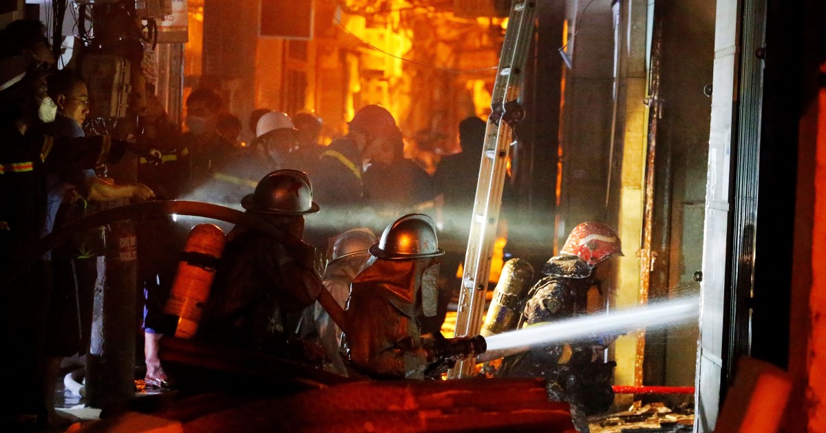 Deadly Fire Engulfs Hanoi Apartment Building, Claiming Multiple Lives