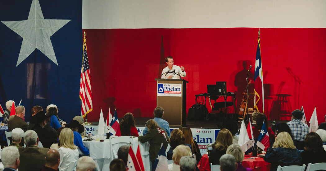 "Texas Republicans Battle for Party Control in Primary Brawl"