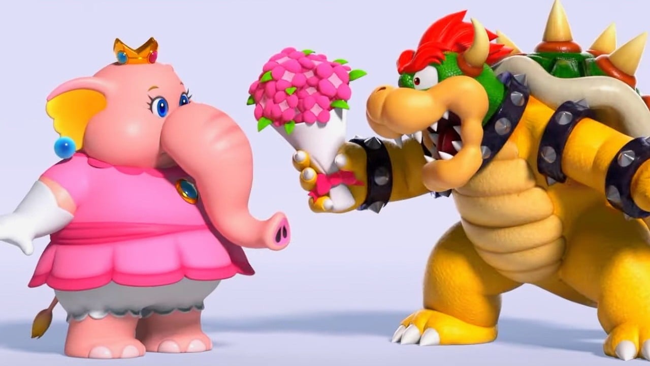 Featured image for Bowser's Hilarious Pursuit of Elephant Peach in Super Mario Bros. Wonder Ad