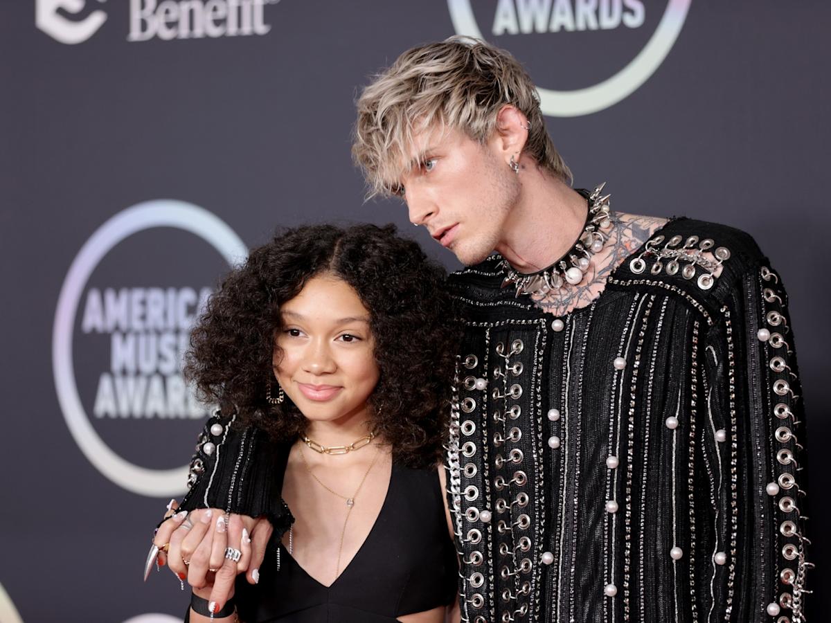 Featured image for MGK and Daughter Casie Make Rare Red Carpet Appearance Amid Fatherhood Reflections