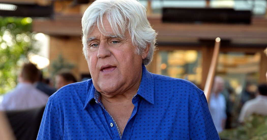 Featured image for Jay Leno Recovering After 60-Foot Fall Leaves Him Bruised and Eyepatched