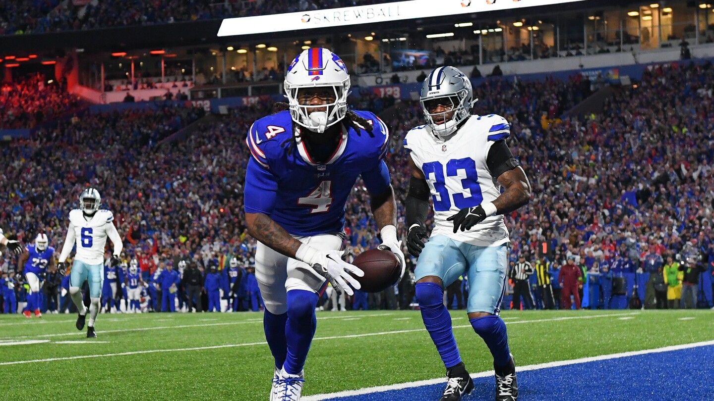 Featured image for "James Cook Shines as AFC Offensive Player of the Week in NFL Week 15"