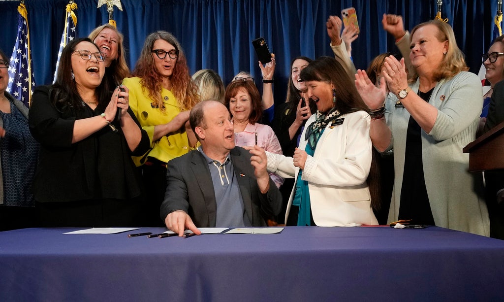 Colorado Governor Signs Controversial Laws Protecting Abortion and Gender Change Treatments.