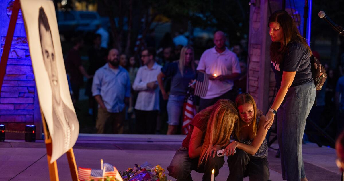 Featured image for Community mourns Charlie Kirk as suspect's arrest brings closure