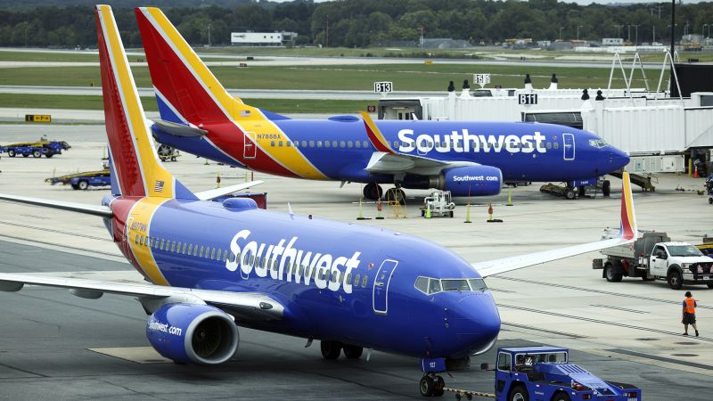 Featured image for Southwest Airlines flights resume after nationwide ground stop.