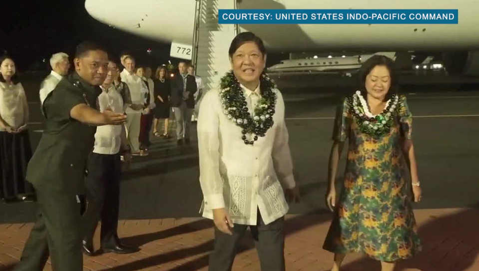 President of the Philippines Makes Historic Arrival in Hawaii