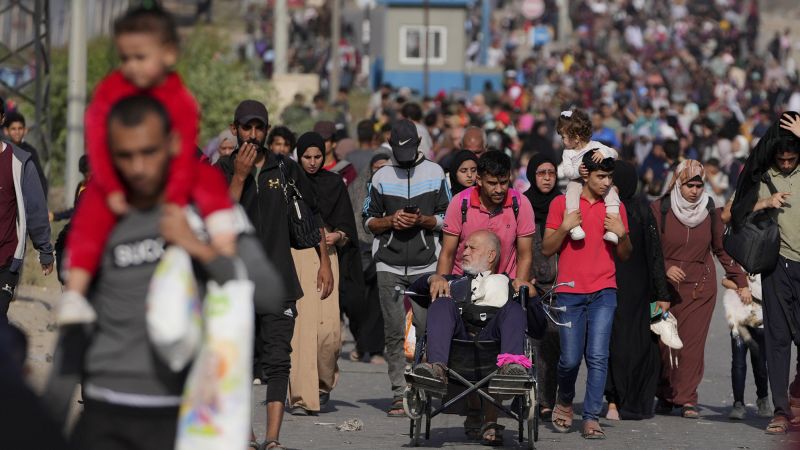 Israel's Offensive Forces Enter Gaza City as Palestinians Flee South