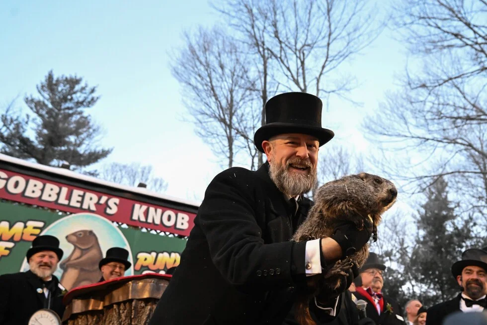 Punxsutawney Phil Forecasts Six More Weeks of Winter at 140th Groundhog Day