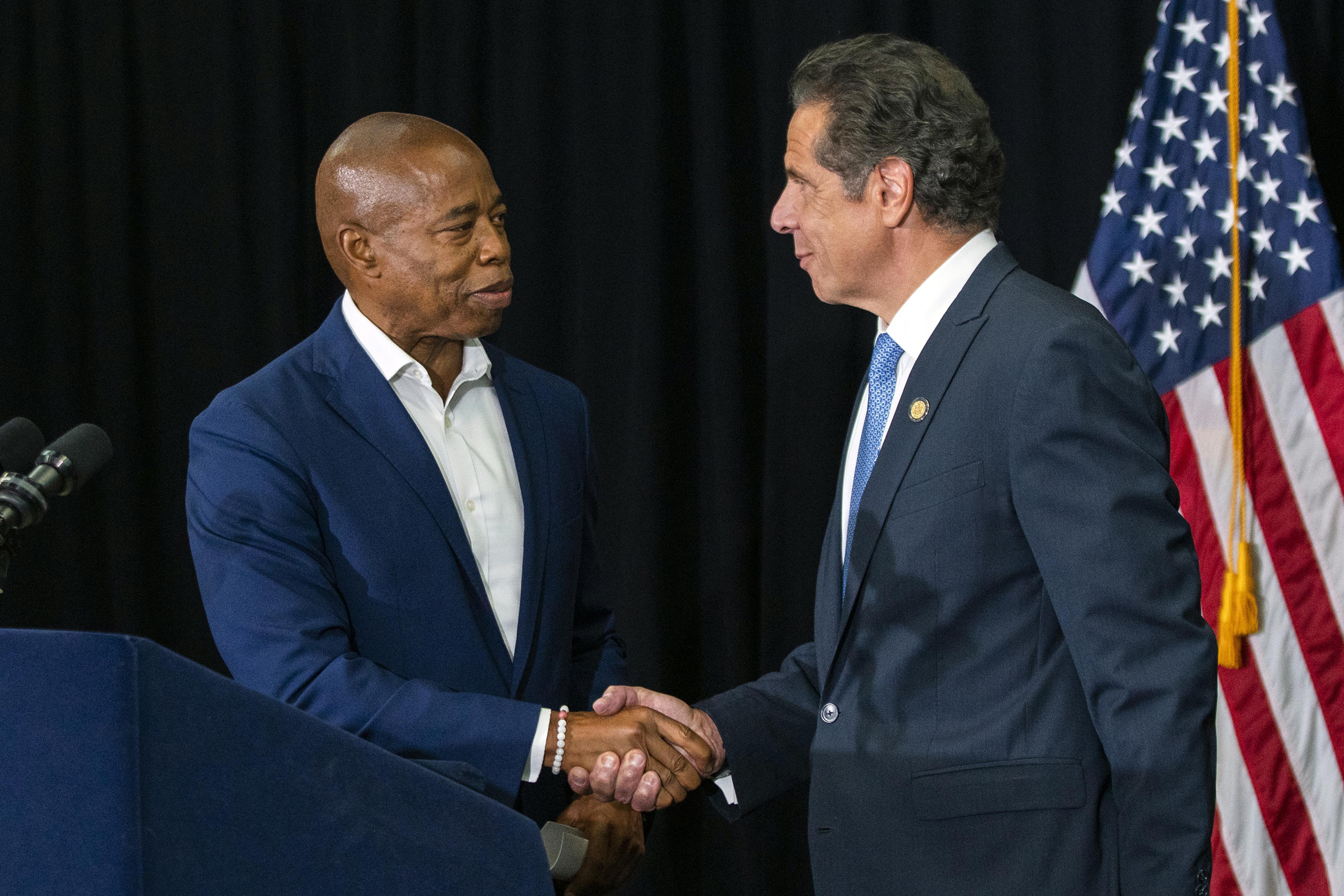 Eric Adams Rejects Andrew Cuomo's Bid for Mayor in 2025