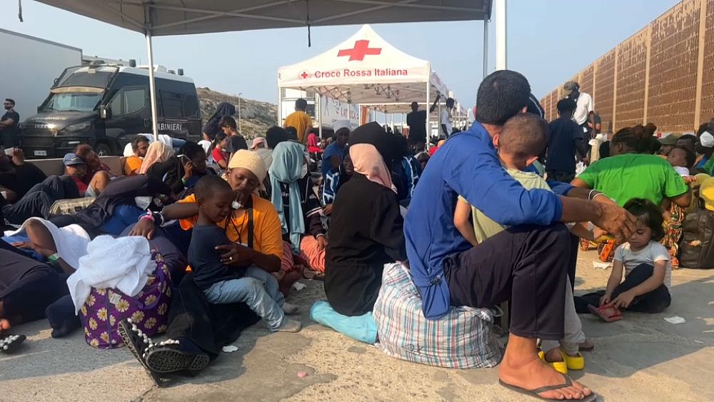 Authorities' Relocation of Migrants in Lampedusa: Unveiling the Reasons