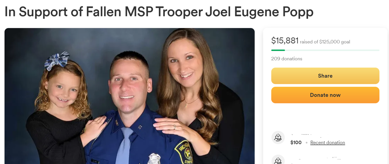 Featured image for "Community Mourns Loss of Kind-hearted Michigan State Trooper Killed in Tragic Crash"