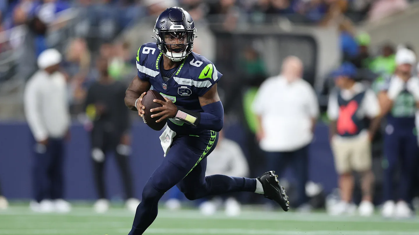 Featured image for Seahawks' Jalen Milroe Impresses in NFL Preseason Debut