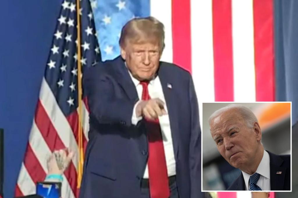 Trump Takes Aim at Biden, Declares End to US Weakness