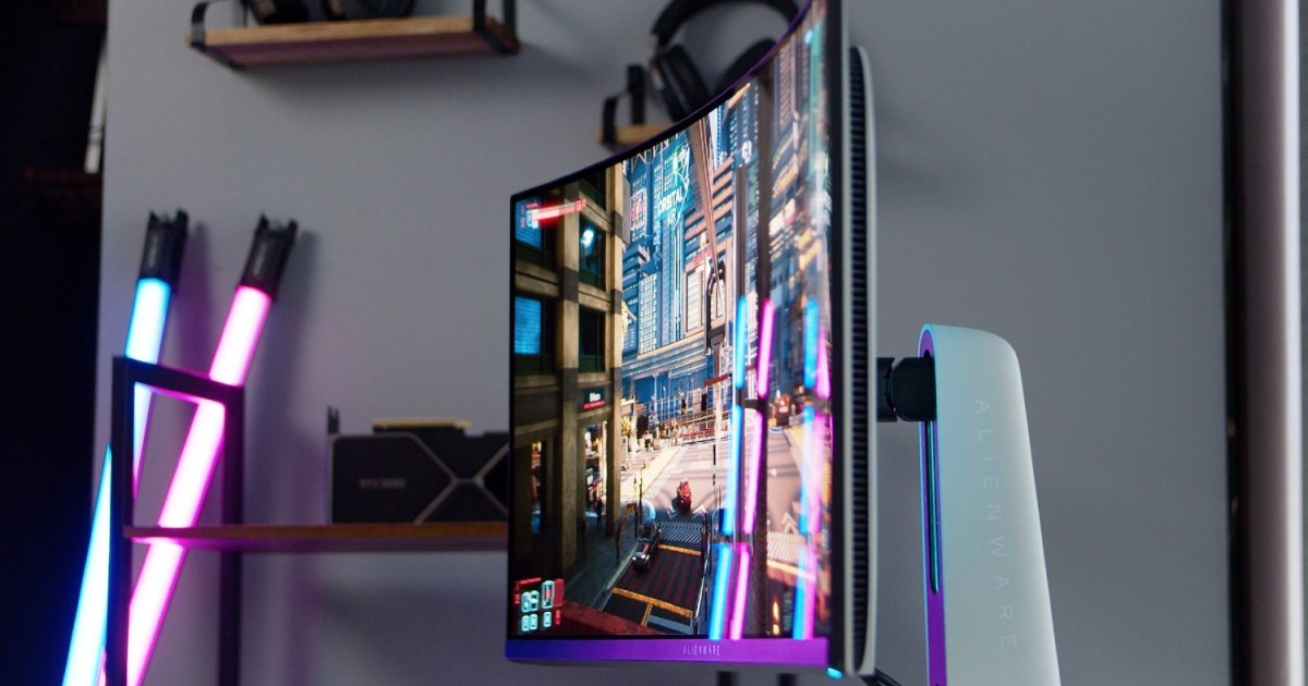 "Alienware Unveils Invisible QD-OLED Gaming Monitors"