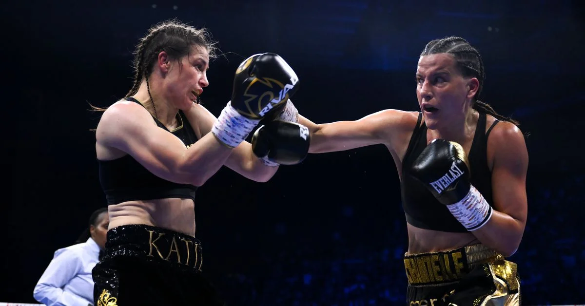 Chantelle Cameron stuns Katie Taylor in close decision.