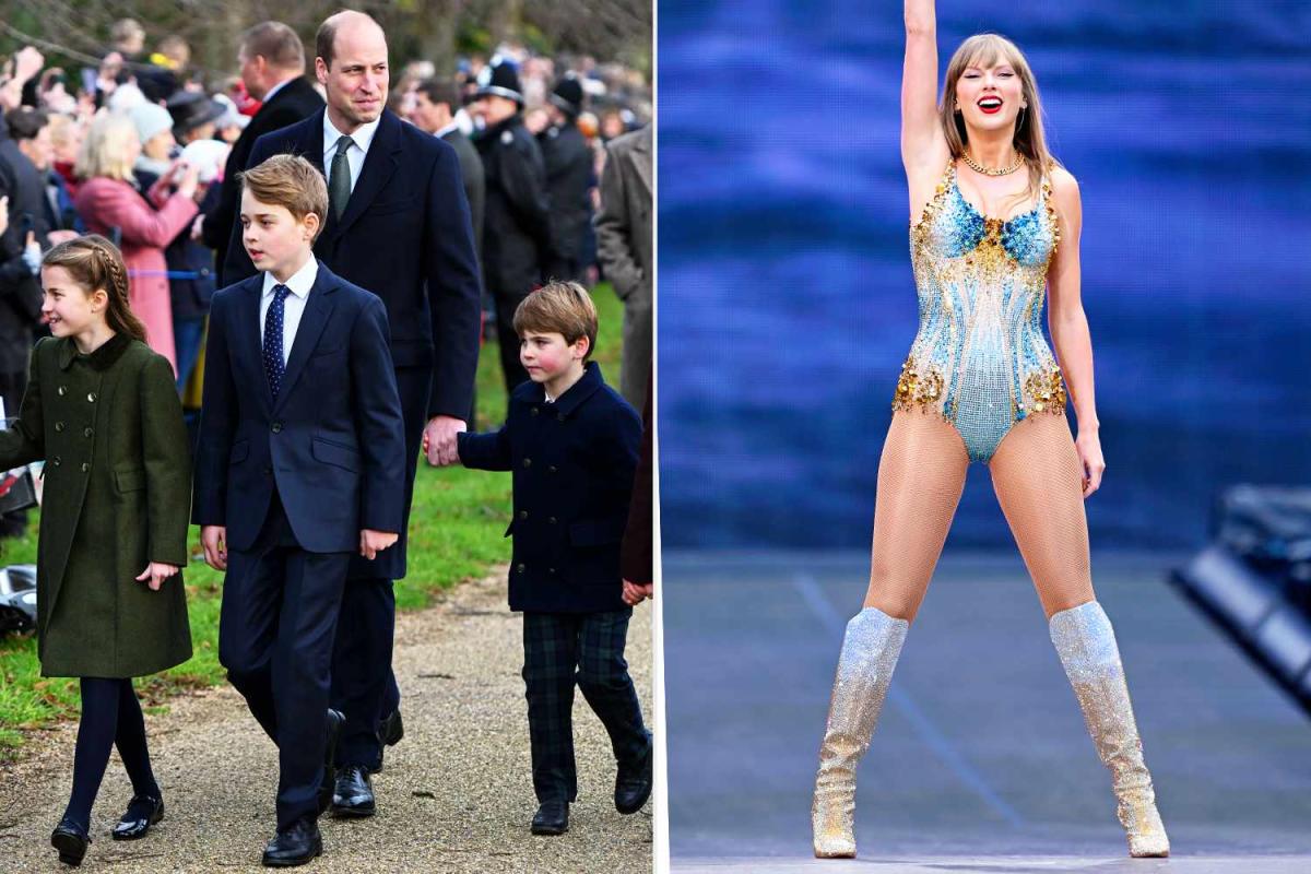 Prince William Enjoys Birthday with Kids at Taylor Swift's London Concert