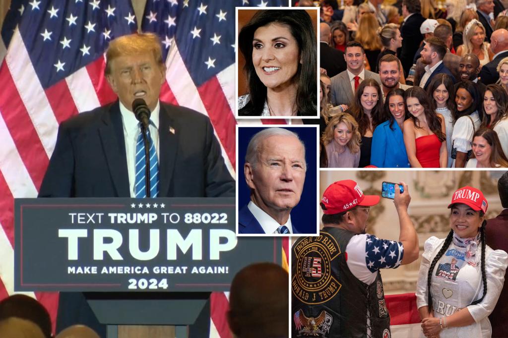 "Super Tuesday: Trump and Biden Lead as Haley Prevents Ex-President Sweep in 15 Republican Contests"