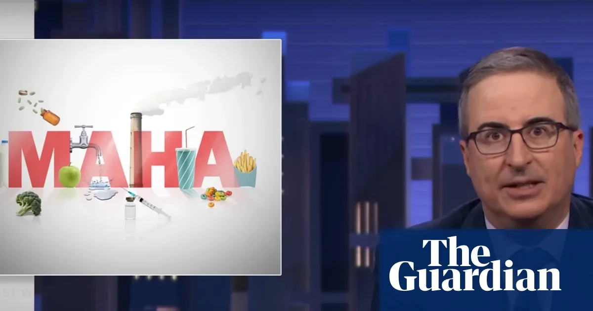 John Oliver Critiques Public Health Challenges in 'Make America Healthy Again'