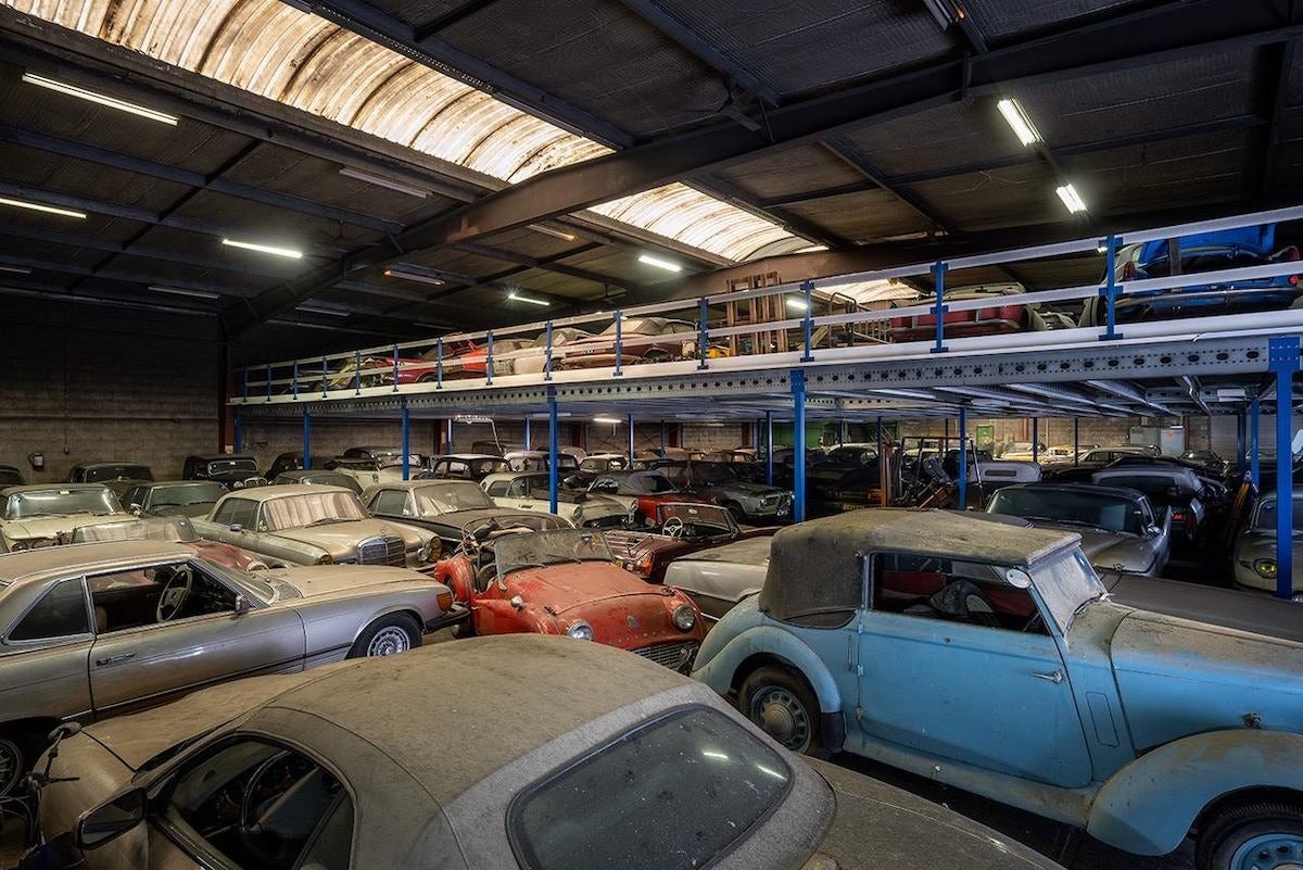 Featured image for "Massive Barn Finds Uncover Hundreds of Rare Classic Cars for Auction"