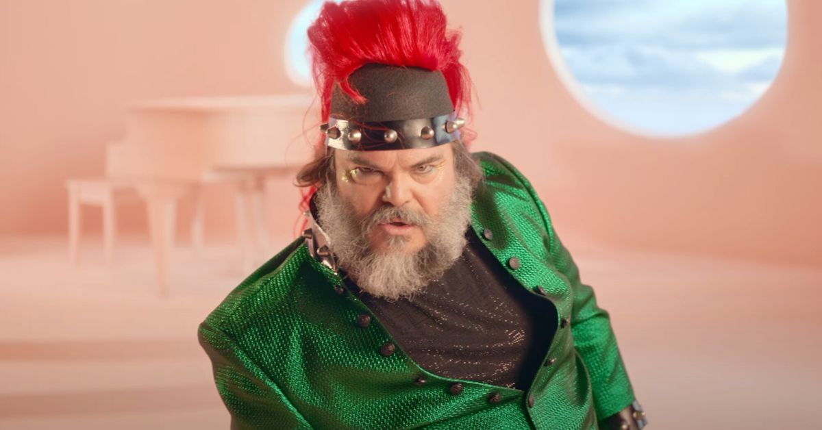 Jack Black's 'Peaches' climbs Billboard charts thanks to Super Mario Bros. Movie.