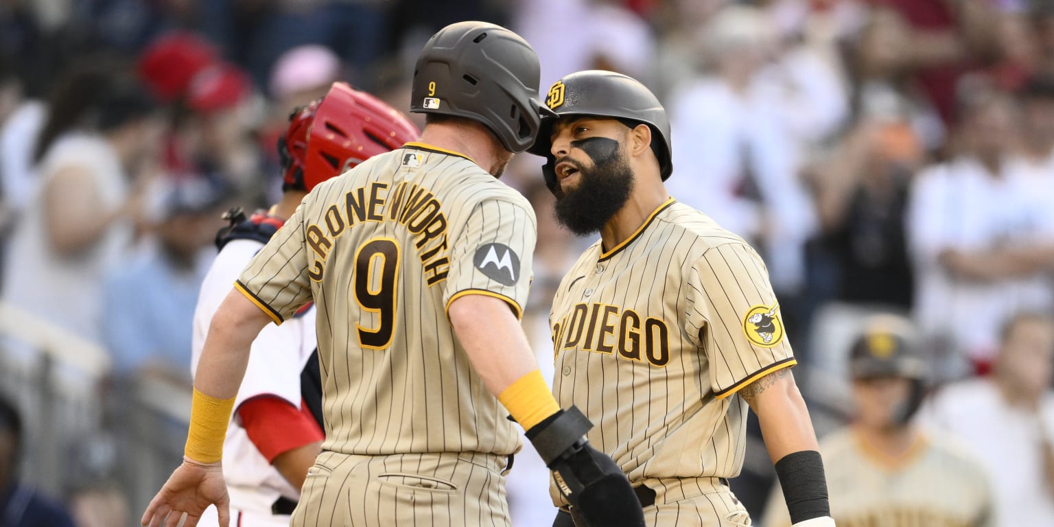 Padres secure series win against Nationals with late homer by Odor.