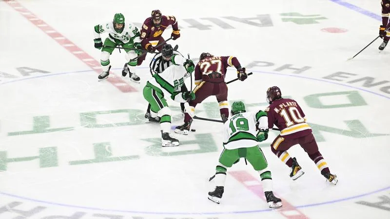 UND Stumbles in Frozen Faceoff Semifinals, Shifts Focus to NCAA Tournament