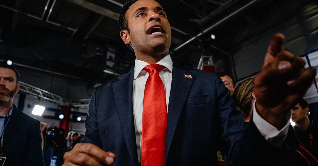 "Fact-Checking Vivek Ramaswamy's Claims on Climate, Jan. 6, and Presidential Potential"