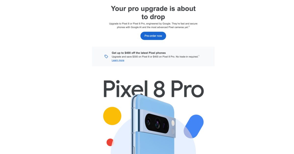 Featured image for "Google Fi Offers $400 Discount on Pixel 8 Pro, No Trade-In Required"