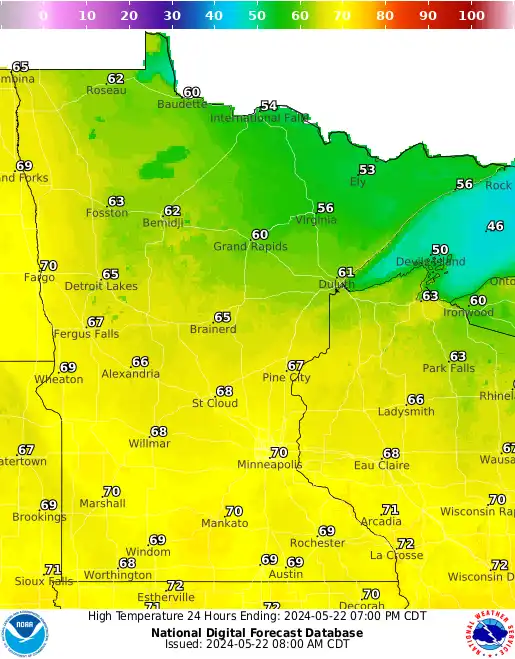 Sunny and Mild Wednesday Before Late Week Rain