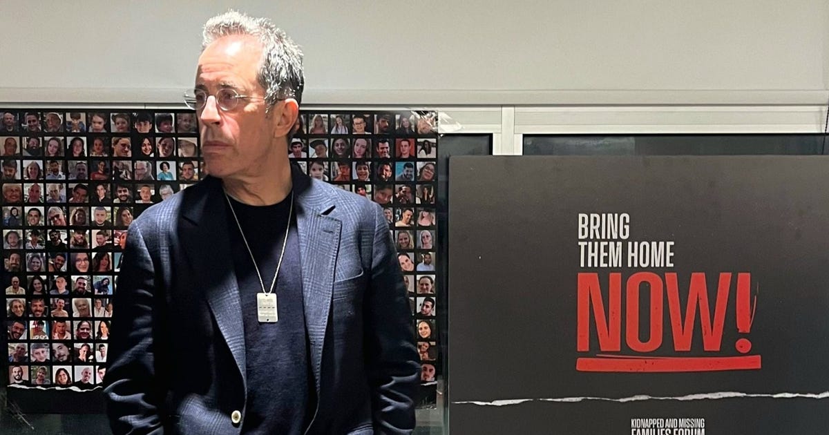 Featured image for Jerry Seinfeld's Emotional Meeting with Families of Hamas Hostages in Israel