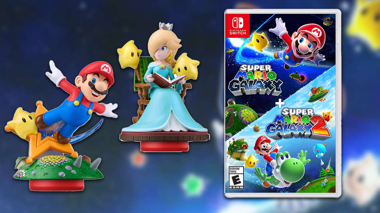 Featured image for Super Mario Galaxy Switch Collection and New Amiibo Now Available for Preorder